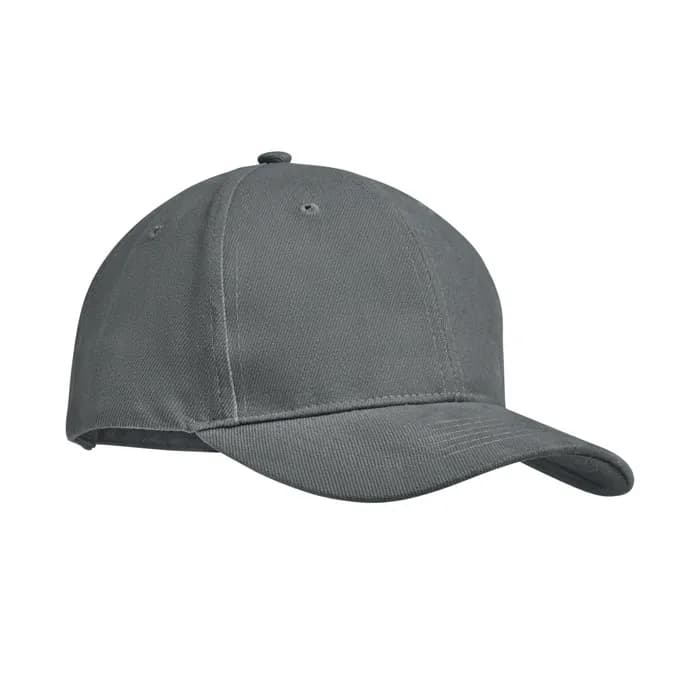 BASEBALL CAP 6 PANELS 270G/M² - TEKAPO - Grau