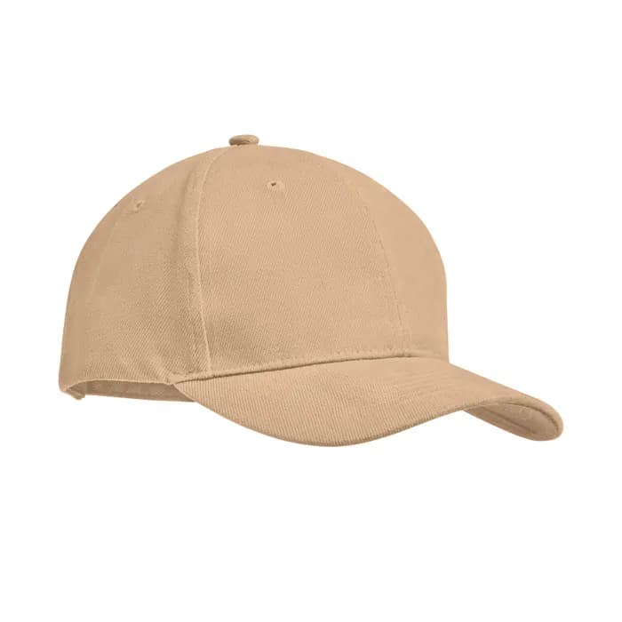 BASEBALL CAP 6 PANELS 270G/M² - TEKAPO - Beige