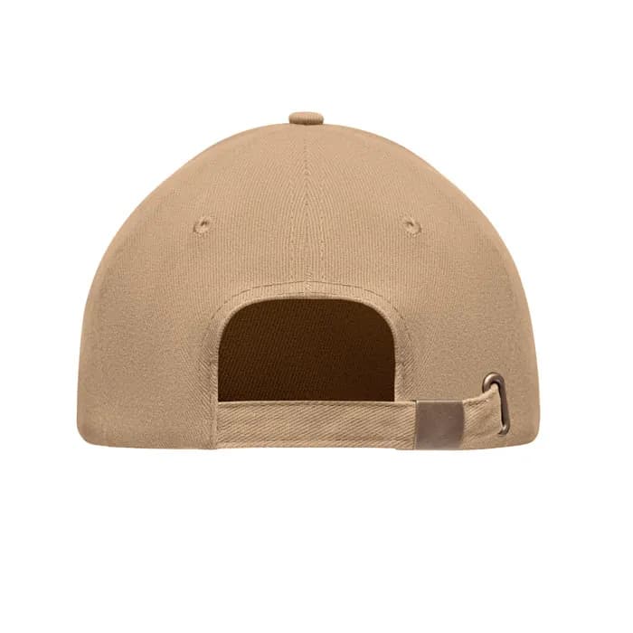BASEBALL CAP 6 PANELS 270G/M² - TEKAPO - Beige