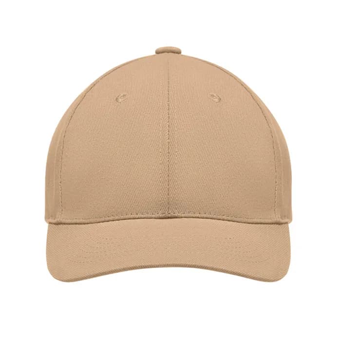 BASEBALL CAP 6 PANELS 270G/M² - TEKAPO - Beige