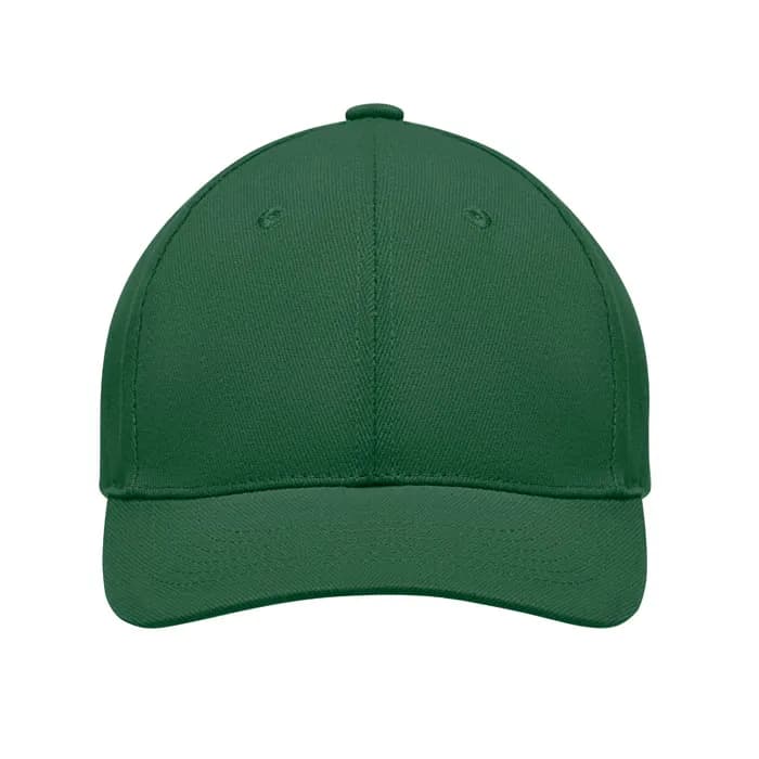 BASEBALL CAP 6 PANELS 270G/M² - TEKAPO - Dunkelgrün