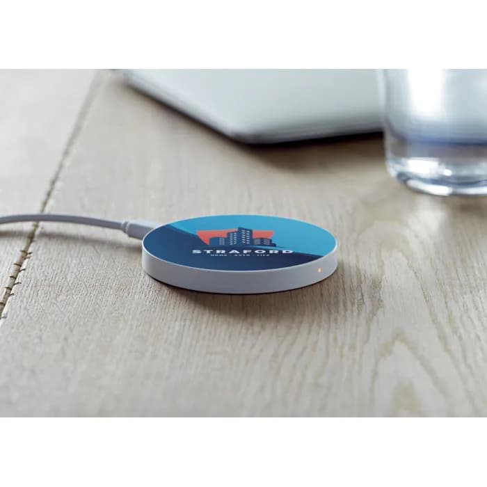 Induktive Ladestation - FLAKE CHARGER - Weiß