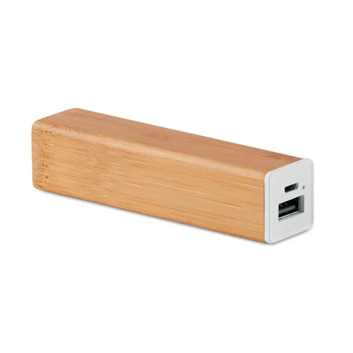 Powerbank 2200 mAh Bambus - POWERBAM - Holz