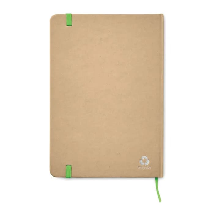 DIN A5 Notizbuch recycelt - EVERWRITE - Limette