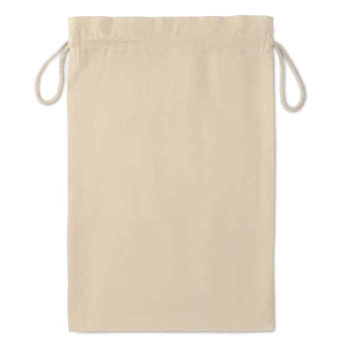 Beutel mit Kordelzug L - TASKE LARGE - Beige