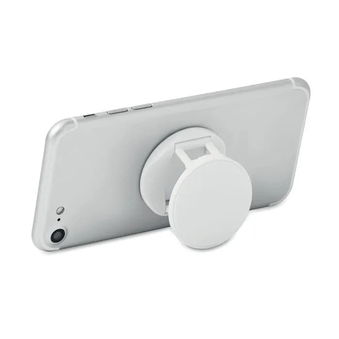 Runder Smartphone Halter - DOT - Weiß