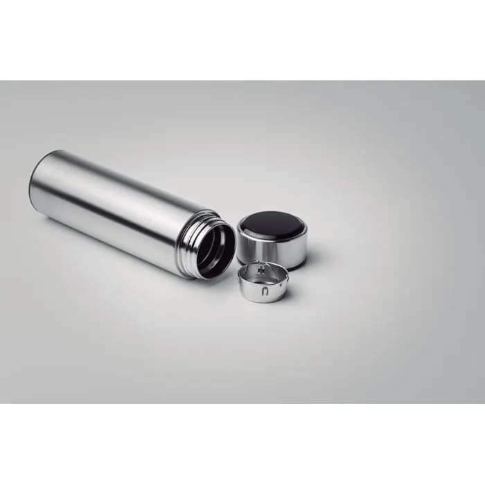 Isolierkanne 450ml mit C° - POLE - Mattsilber