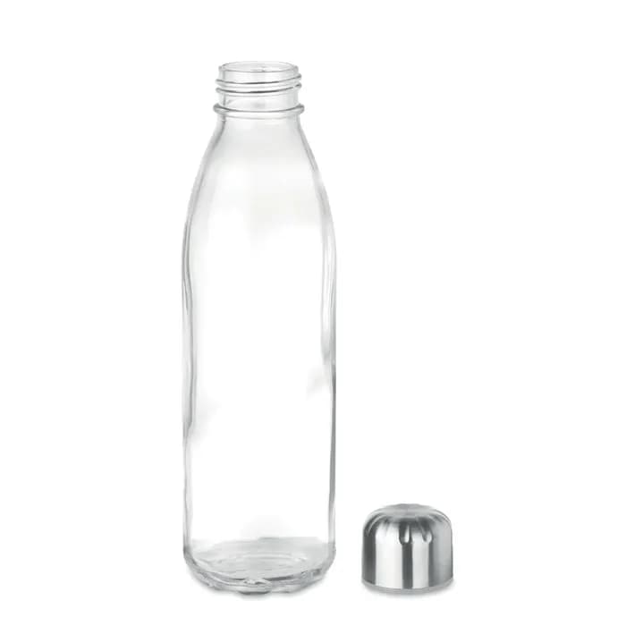 Glas Trinkflasche 650ml - ASPEN GLASS - Transparent