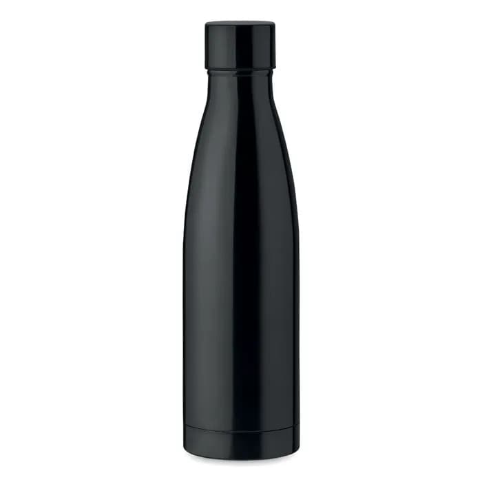 Edelstahl Isolierflasche 500ml - BELO BOTTLE - Schwarz