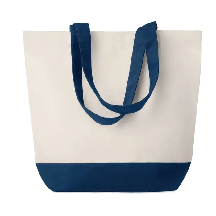Shopping Tasche Canvas - KLEUREN BAG - Blau