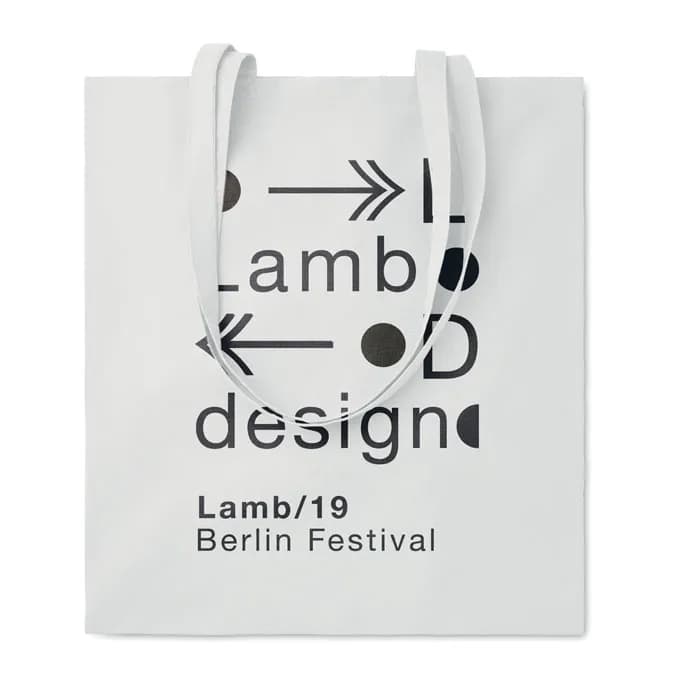 Boodschappentas 180 g/m² - COTTONEL COLOUR++ - Weiß