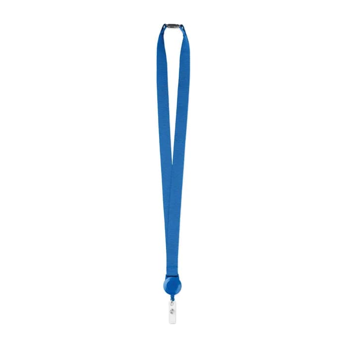 Lanyard mit Badge-Halter - ZIP LANYARD - Königsblau