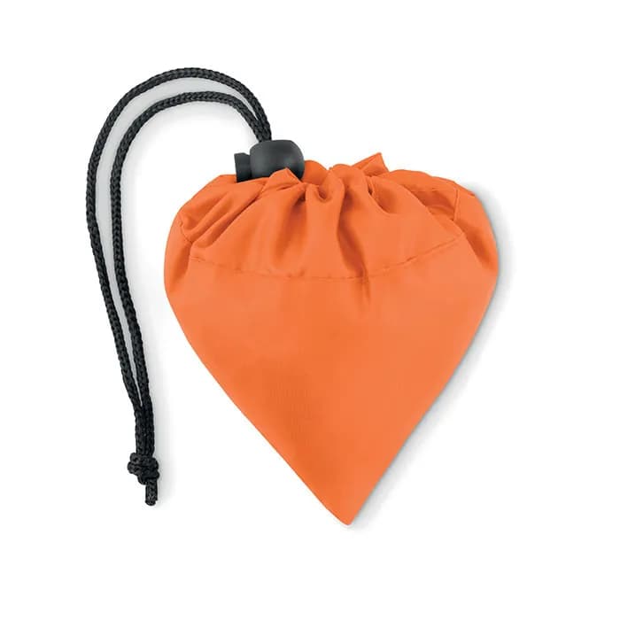 Faltbare Einkaufstasche RPET - FOLDPET - Orange
