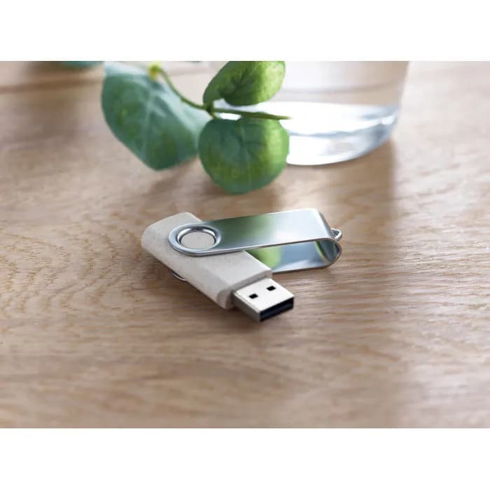 USB Stick 16GB - TECHMATE+ - Beige