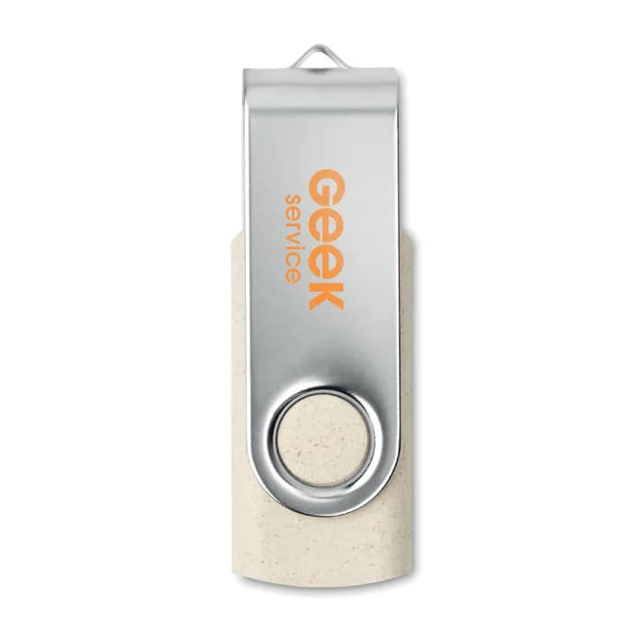 USB Stick 16GB - TECHMATE+ - Beige