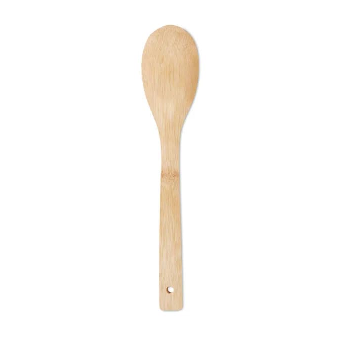 Spoon salad bamboo - MAYEN - Beige