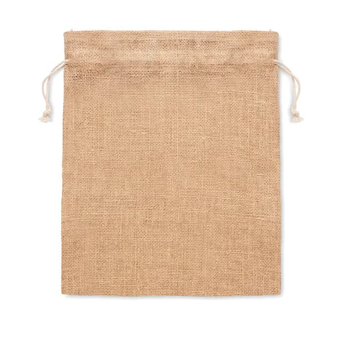 Kleine Jute Tasche 14x22 cm - JUTE SMALL - Beige