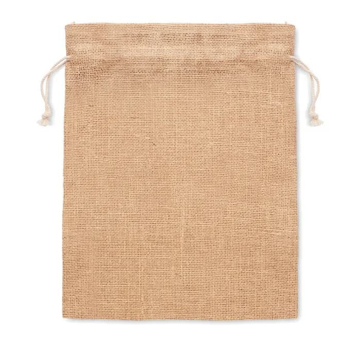Medium Jute Tasche 25x32cm - JUTE MEDIUM - Beige
