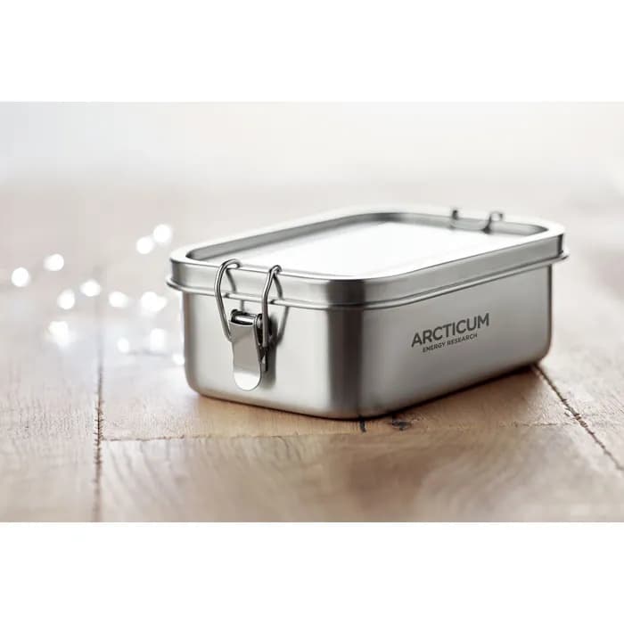 Lunchbox Edelstahl 750ml - CHAN LUNCHBOX - Mattsilber