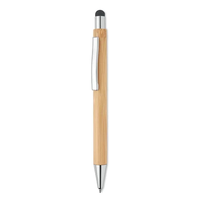 Druckkugelschreiber mit Stylus - BAYBA - Holz