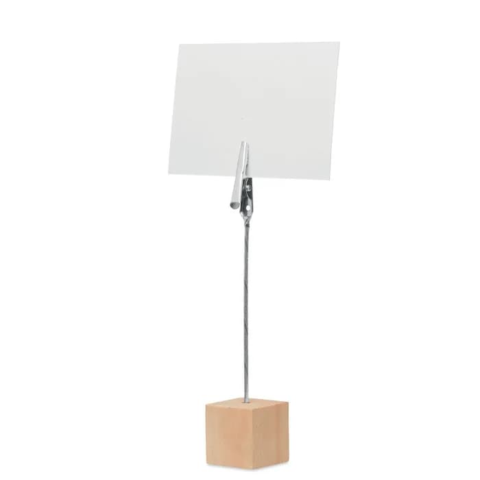 Foto- und Memohalter Kiefer - HELLO CLIP - Holz