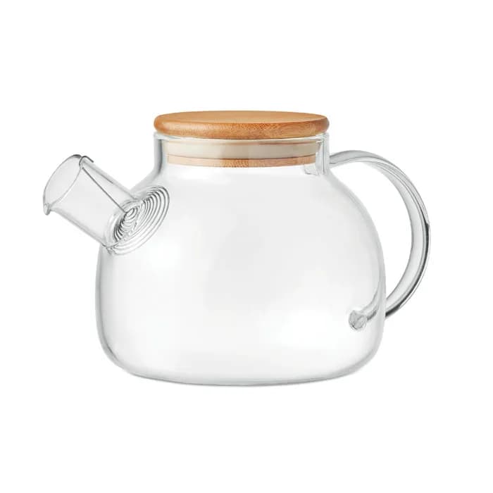 Teekanne Borosilikatglas 850ml - MUNNAR - Transparent