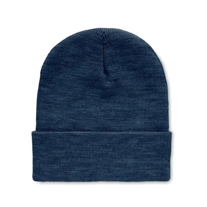 Beanie mit Umschlag RPET - POLO RPET - Blau