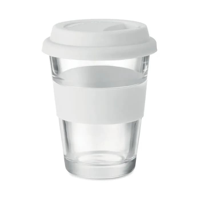 Glas Becher 350 ml - ASTOGLASS - Weiß