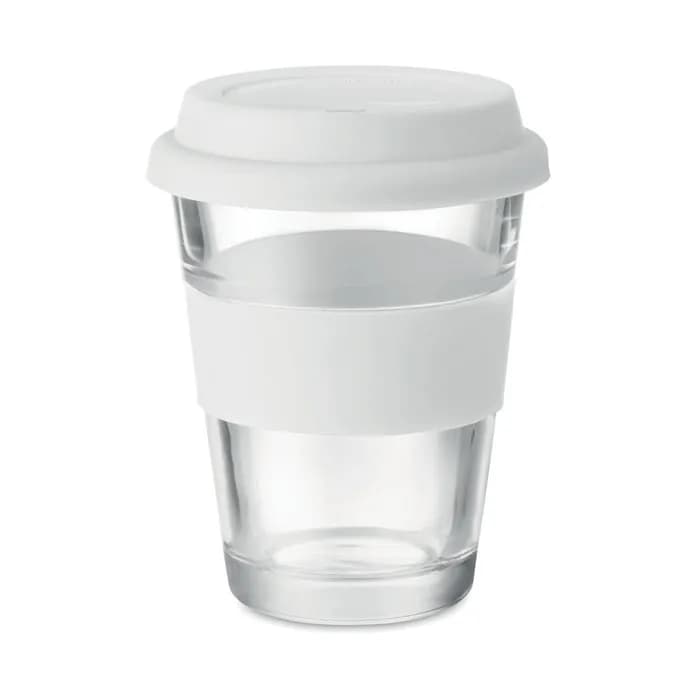 Glas Becher 350 ml - ASTOGLASS - Weiß