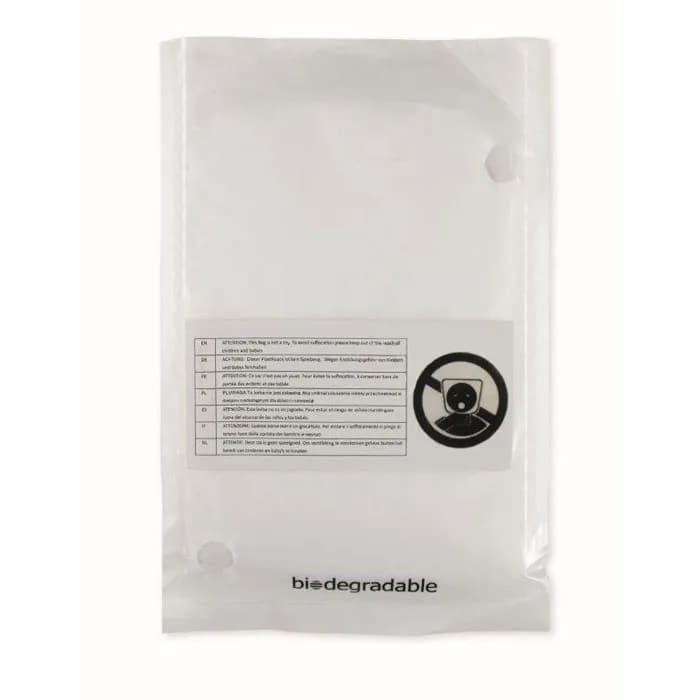Biologisch abbaubarer Poncho - SPRINKLE PLA - Transparent