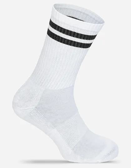 Tennis Socks - White/Black