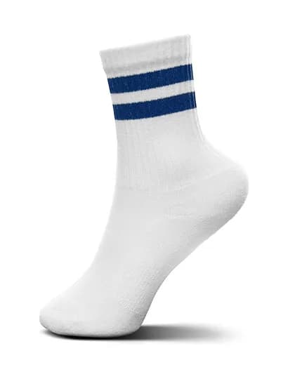 Tennis Socks - White/Navy