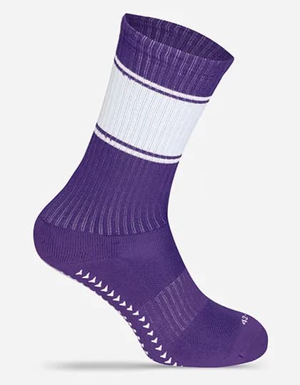 Ballersocks Classics - Purple/White