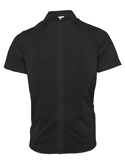 Women´s Blouse Comfort Fit Short Sleeve - Black