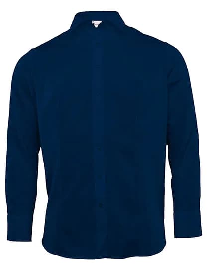 Women´s Blouse Comfort Fit Long Sleeve - Navy