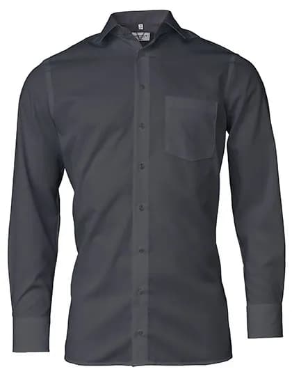 Men´s Shirt Modern Fit Extra Long Sleeve - Anthracite