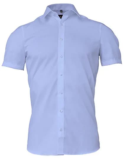 Men´s Shirt Body Fit Short Sleeve - Blue