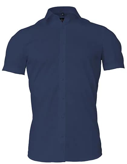 Men´s Shirt Body Fit Short Sleeve - Navy