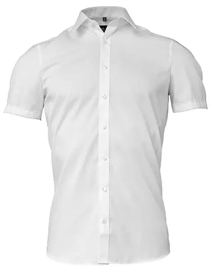 Men´s Shirt Body Fit Short Sleeve - White