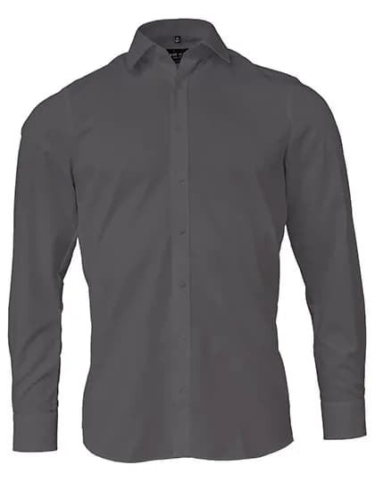 Men´s Shirt Body Fit Long Sleeve - Anthracite