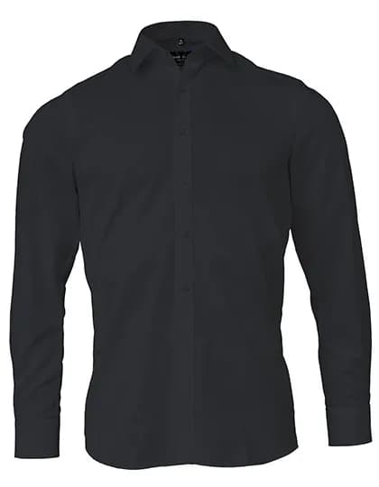 Men´s Shirt Body Fit Extra Long Sleeve - Black