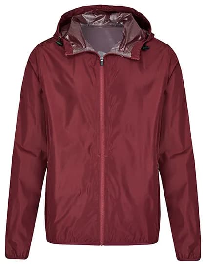 my mate - Unisex Hooded Windbreaker - Burgundy