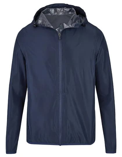 my mate - Unisex Hooded Windbreaker - Navy