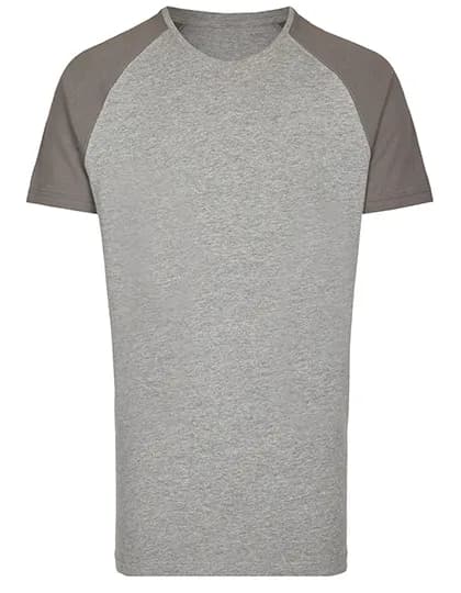 my mate - Men´s Long Tee - Heather Grey/Grey Solid