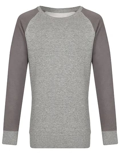 my mate - Men´s Crew Neck Sweat - Heather Grey/Grey Solid