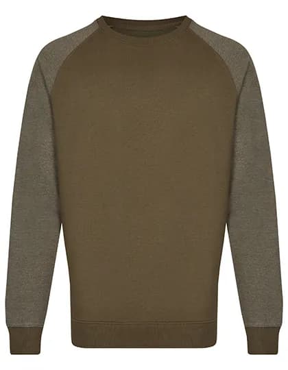 my mate - Men´s Crew Neck Sweat - Olive/Heather Olive