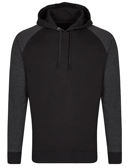 my mate - Men´s No Pocket Hoody - Black/Heather Black