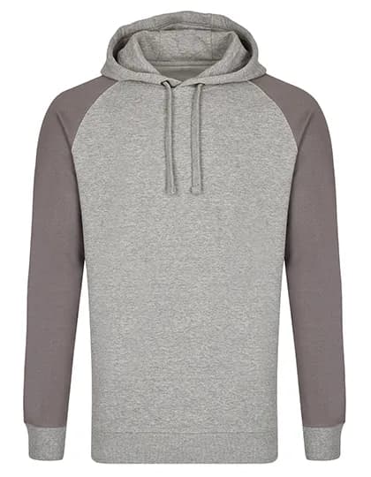 my mate - Men´s No Pocket Hoody - Heather Grey/Grey Solid
