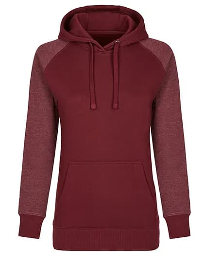 my mate - Ladies´ Hoody - Burgundy/Heather Burgundy