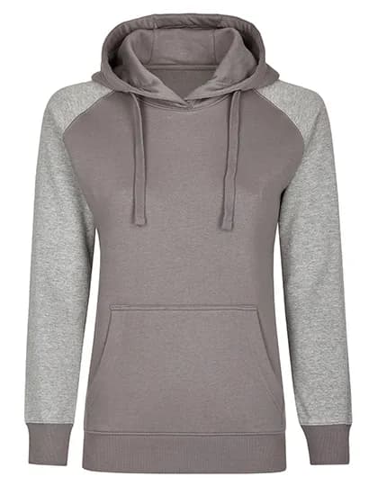 my mate - Ladies´ Hoody - Grey Solid/Heather Grey